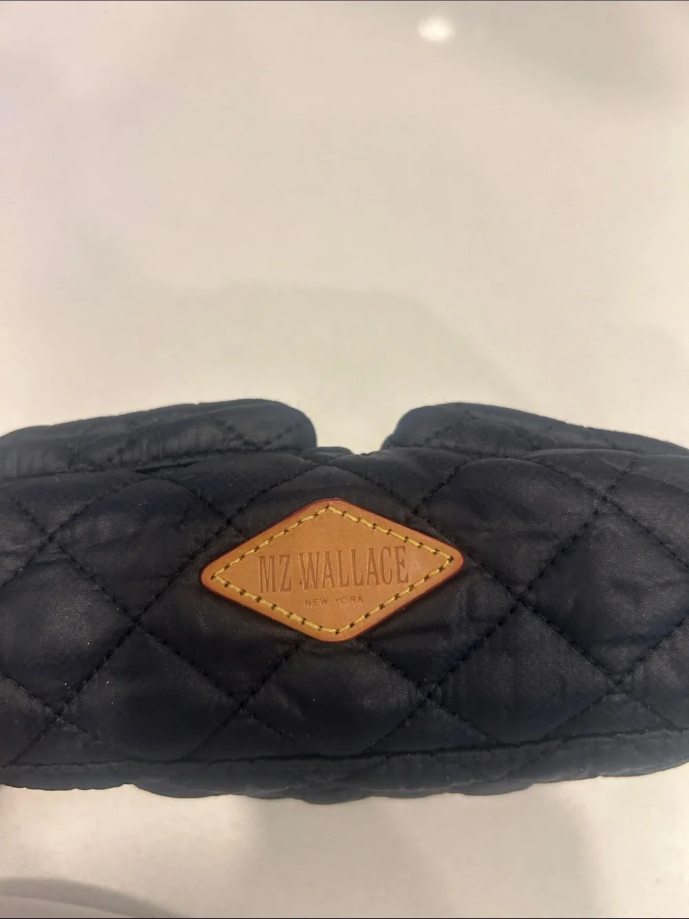 MZ Wallace Quilted Cosmetic Pouch in black